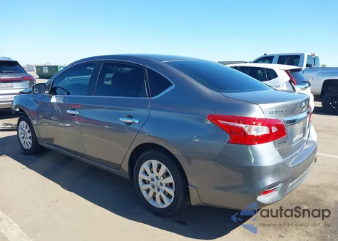 2019 Nissan Sentra S z USA, uszkodzony, nr VIN 3N1AB7APXKY209440